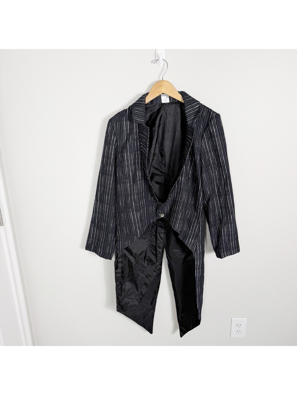 Nightmare Before Christmas Jack Skellington Costume Tailcoat Jacket Adult Small